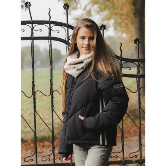 Looxs Revolution Winterjas met capuchon antra voor meisjes in de kleur - Image 4