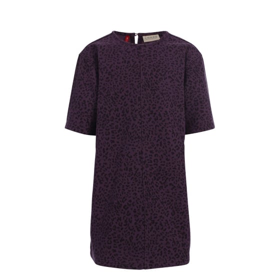 Looxs Revolution Denim jurk purple leopard voor meisjes in de kleur - Image 4