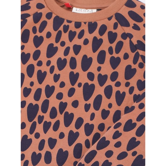Looxs Revolution Sweater jurk leopard love voor meisjes in de kleur - Image 2