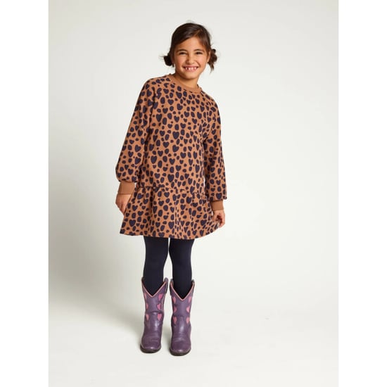 Looxs Revolution Sweater jurk leopard love voor meisjes in de kleur - Image 4