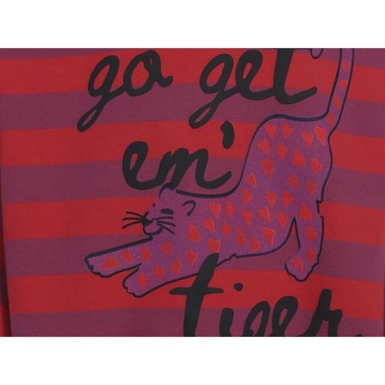Looxs Revolution Hoody gestreept oversized voor meisjes in de kleur - Image 5
