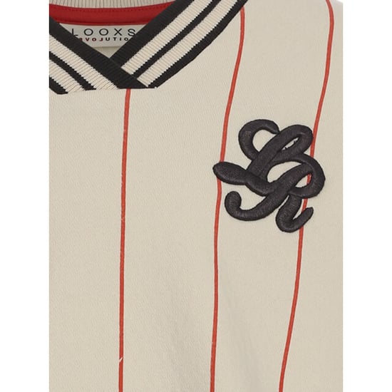 Looxs Revolution Baseball sweater loose fit voor meisjes in de kleur - Image 6