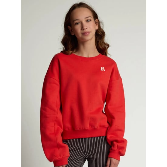 Looxs Revolution Sweater lava red rugprint voor meisjes in de kleur - Image 6
