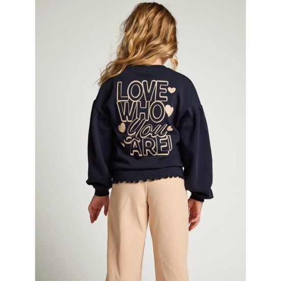 Looxs Revolution Sweater met smock voor meisjes in de kleur - Image 5