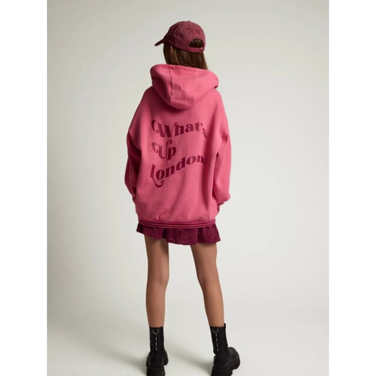 Looxs Revolution Hoody pink oversized voor meisjes in de kleur - Image 4