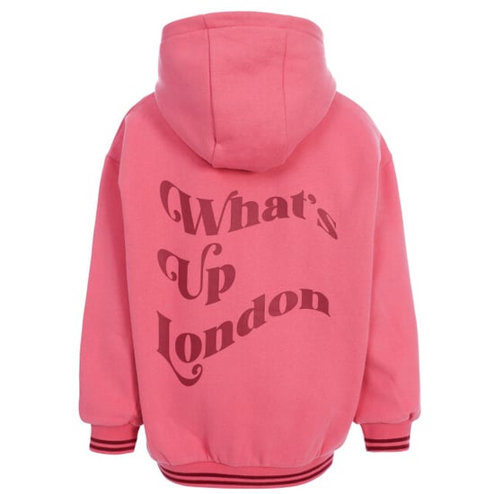 Looxs Revolution Hoody pink oversized voor meisjes in de kleur - Image 5