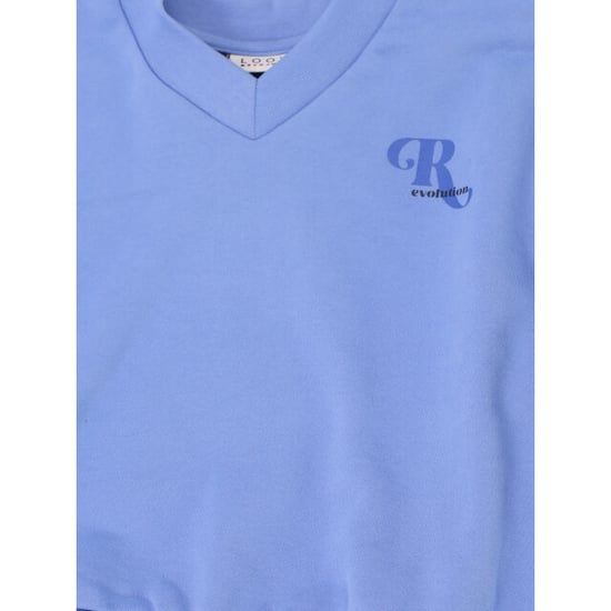 Looxs Revolution Sweater v-hals ice blue voor meisjes in de kleur - Image 1