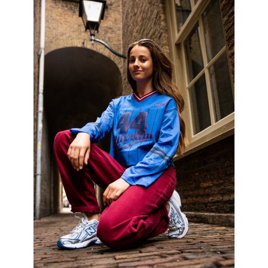 Looxs Revolution Kobalt sweater v-hals voor meisjes in de kleur - Image 4
