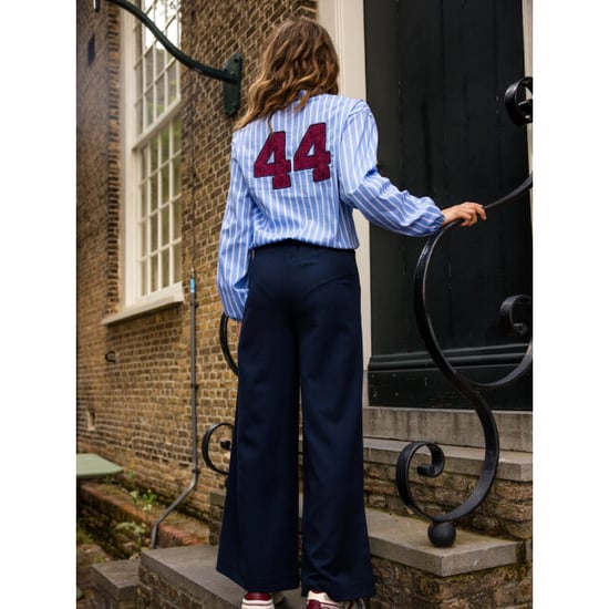 Looxs Revolution Blouse ice blue gestreept voor meisjes in de kleur - Image 2