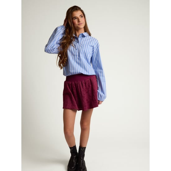 Looxs Revolution Blouse ice blue gestreept voor meisjes in de kleur - Image 3