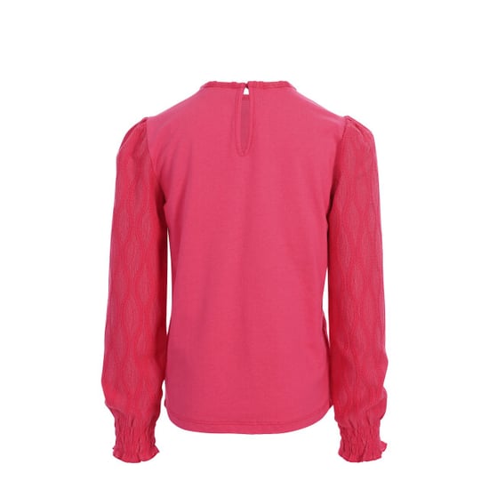 Looxs Revolution Lace top bright pink voor meisjes in de kleur - Image 5