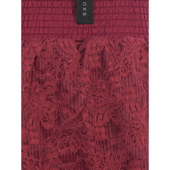 Looxs Revolution Skort lace ruby red voor meisjes in de kleur - Image 1