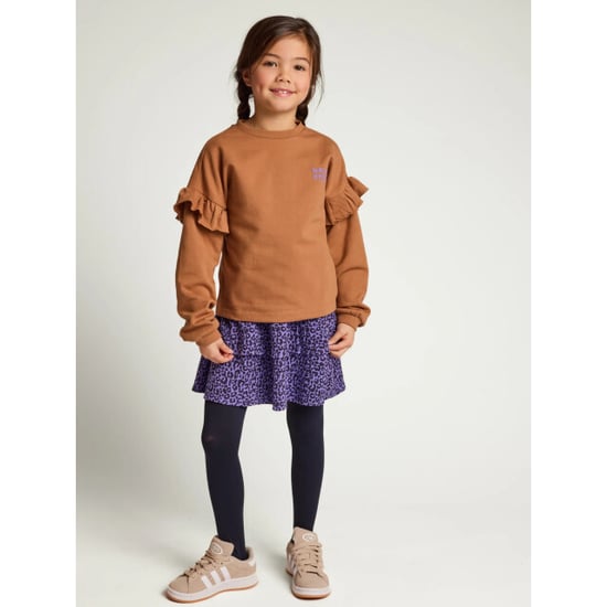 Looxs Revolution Rokje krinkel jersey purple leopard voor meisjes in de kleur - Image 3