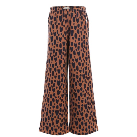 Looxs Revolution Wide leg sweat broekje leopard love voor meisjes in de kleur - Image 4