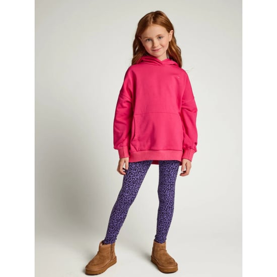 Looxs Revolution Jersey krinkel legging purple leopard voor meisjes in de kleur - Image 2