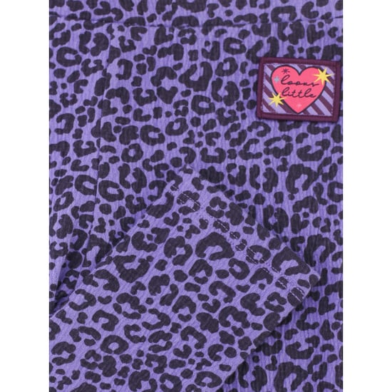 Looxs Revolution Jersey krinkel legging purple leopard voor meisjes in de kleur - Image 5