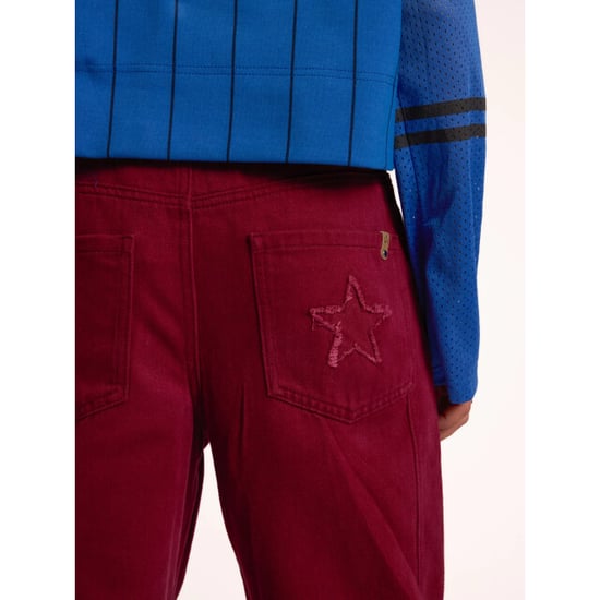 Looxs Revolution Barrel denim ruby red voor meisjes in de kleur - Image 3
