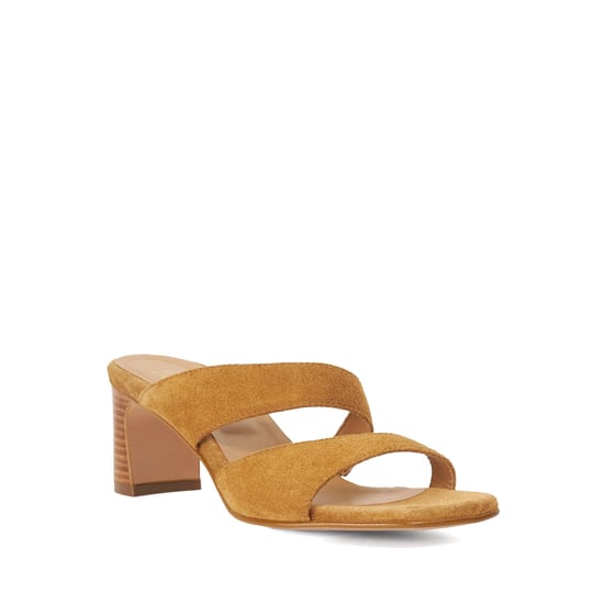 Dune Ladies Jaeda - Suede Block Heel Mules - Image 1