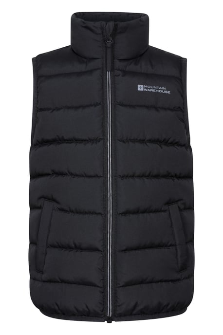'Rocko' Kids Gilet Water Resistant Padded Everyday Rain Coat - Image 1