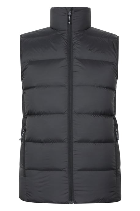 'Stratus' Men's Extreme Down Padded Gilet Water Resistant Body Warmer Jacket Black - Image 5