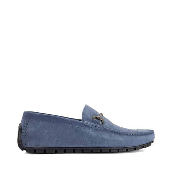 Dune Mens Brackon - Snaffle Trim Suede Loafers - Image 2