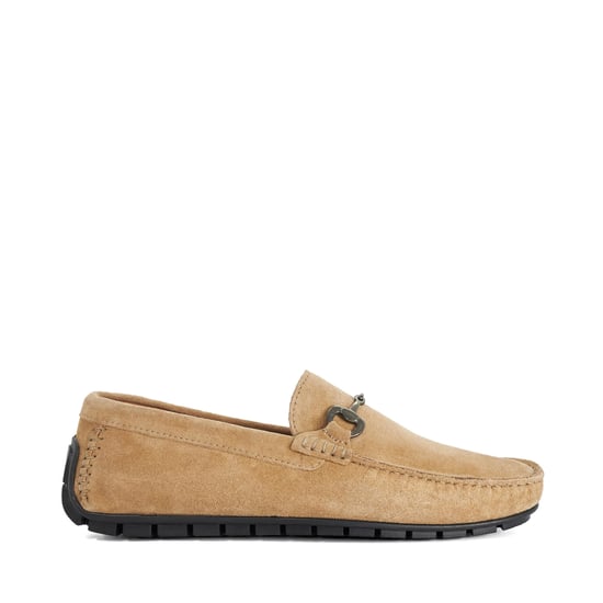 Dune Mens Brackon - Snaffle Trim Suede Loafers - Image 2