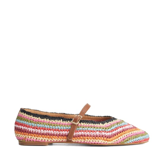 Dune Ladies Haloha - Rainbow Raffia Mary-Janes - Image 2
