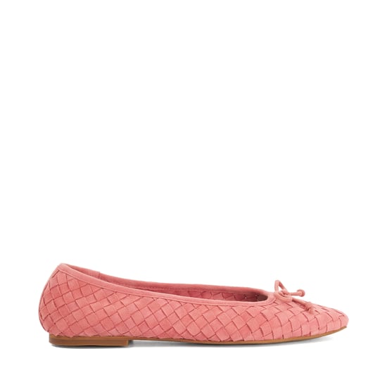 Dune Ladies Heat - Woven Leather Bow Detail Ballet Pumps - Image 2