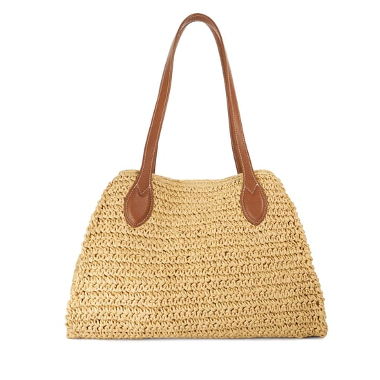 Dune Accessories Devotedly - Raffia Double Grab Handle Tote Bag - Image 4