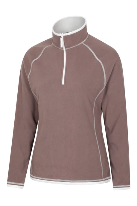 'Montana' Women's Microfleece Jacket Half Zip Breathable Quick Dry Sweater - Image 2
