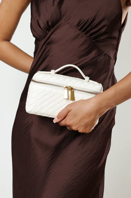 Wheres That From Womens Falyse Woven Box Grab Bag - Image 1