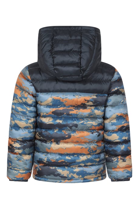 'Printed Seasons' Kids Padded Jacket Water Resistant Cosy Winter Coat - Image 2
