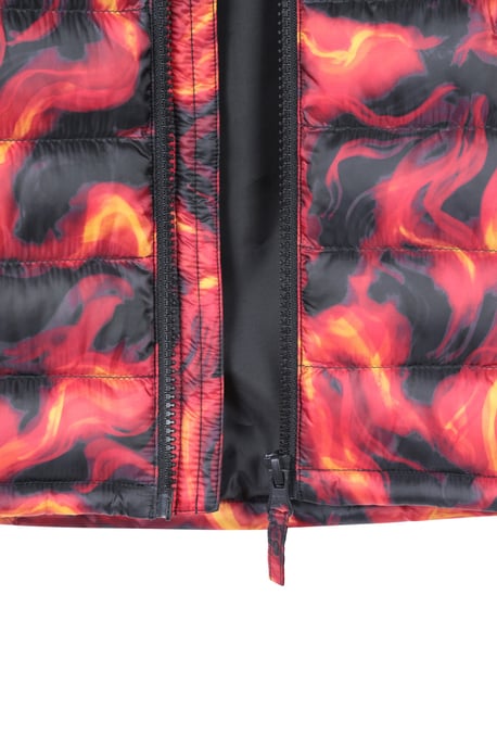 'Printed Seasons' Kids Padded Jacket Water Resistant Cosy Winter Coat - Image 4