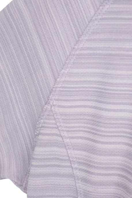 'Endurance' Women's Striped Tee Sun Protection Everyday Gym T-Shirt - Image 4