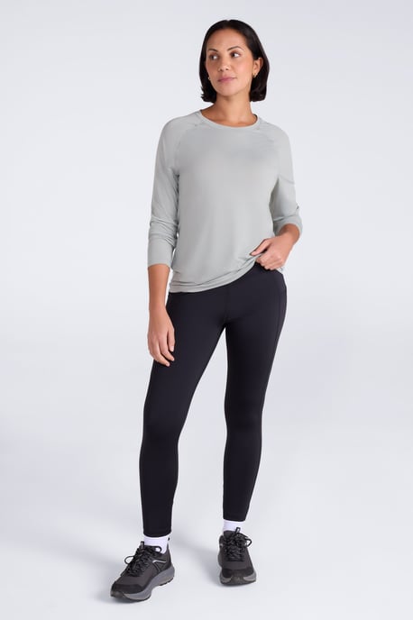 'Dynamic' Women's IsoCool Top Breathable Quick Dry Sports Tee Olive - Image 2