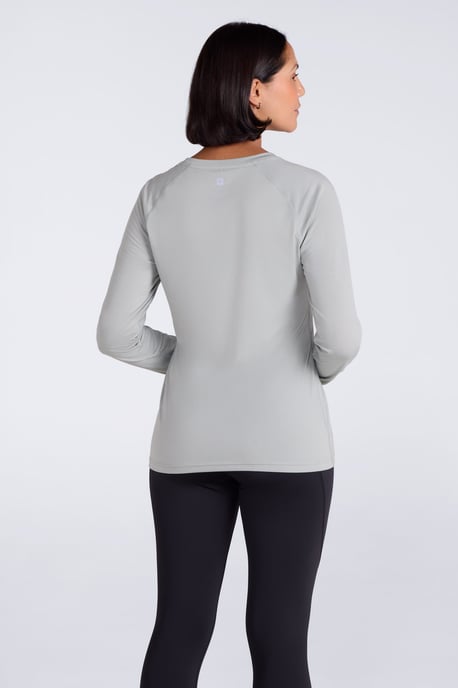 'Dynamic' Women's IsoCool Top Breathable Quick Dry Sports Tee Olive - Image 3