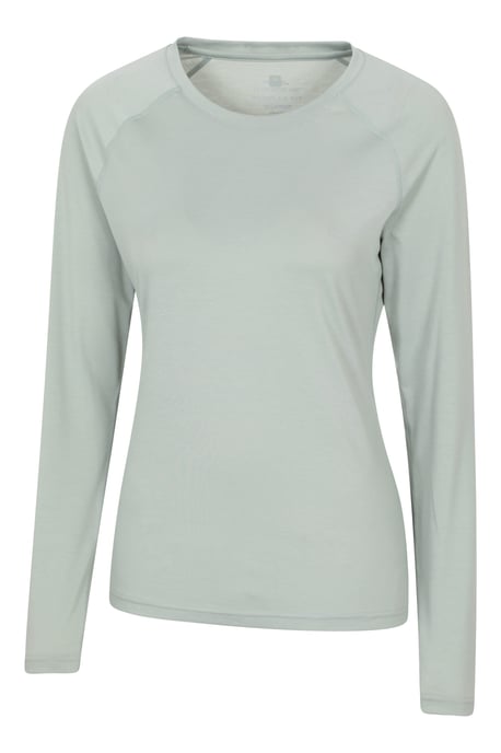 'Dynamic' Women's IsoCool Top Breathable Quick Dry Sports Tee Olive - Image 6