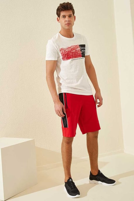 Men's Striped Jersey Shorts - Image 5