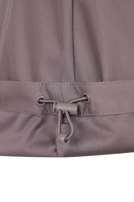 'Iona' Women's Softshell Jacket with Multiple Pockets Water Resistant Casual Everyday Coat Taupe - Image 5
