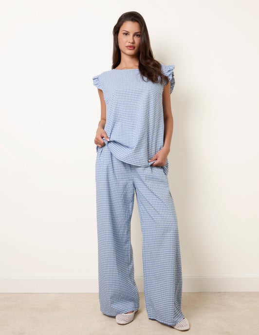 Two Piece Gingham Set - Image 3