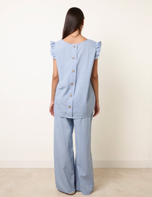 Two Piece Gingham Set - Image 4