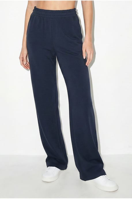 Crew Neck T-Shirt and Pants Two-Piece Set - Image 3