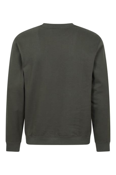 'Mountain Scene' Men's Graphic Sweatshirt Warm Casual Lightweight Pullover Top Khaki - Image 3