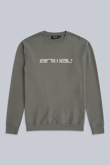 'Driver' Men's Sweatshirt Casual Soft Cotton Lightweight Breathable Pullover Top Khaki - Image 5