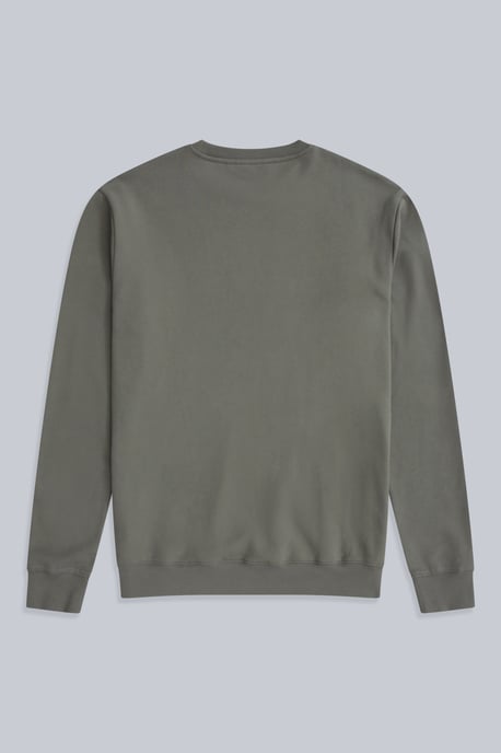 'Driver' Men's Sweatshirt Casual Soft Cotton Lightweight Breathable Pullover Top Khaki - Image 6
