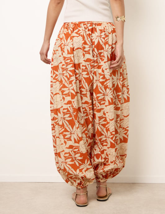 Floral Balloon Pants - Image 4