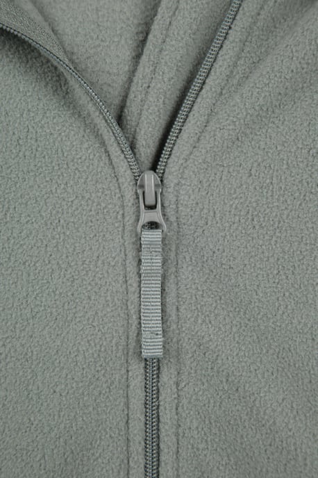'Camber' Kids Microfleece Hoodie Quick Dry Antipill Fabric Full Zip Jumper Olive - Image 5
