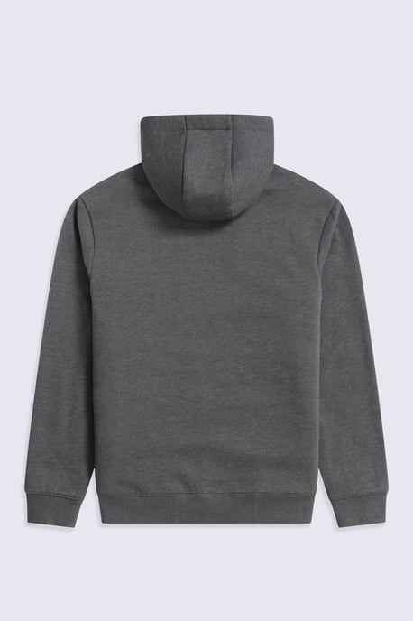 'Samuel' Men's Hoodie Sherpa Lined Drawcord Adjustable Hood Cosy Jumper - Image 2