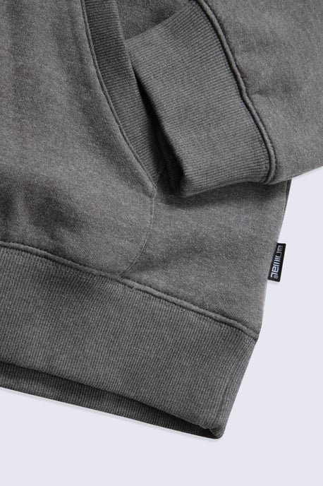 'Samuel' Men's Hoodie Sherpa Lined Drawcord Adjustable Hood Cosy Jumper - Image 5