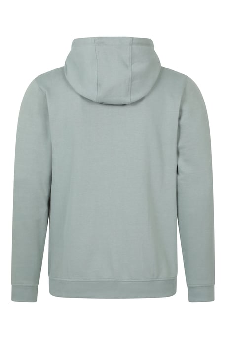 'Adventure Awaits' Men's Graphic Full Zip Hoodie Warm Cosy Casual Outdoor Layer Pale Green - Image 4